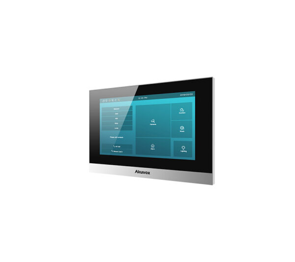 Akuvox 7" Doorphone Monitor C313W Silver - Image 3