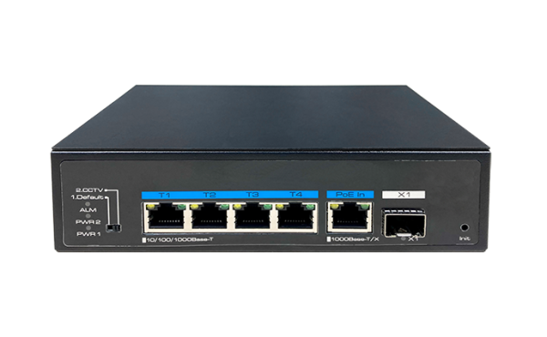 Utepo 4 Port PoE Ethernet Switch (PoE Powered) UTP-6306TS-PSD-PDD