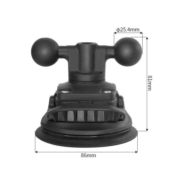 HDMount Dual-Ball Suction Base - 1" Ball - Image 2
