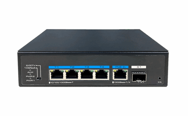 Utepo 4 Port PoE Ethernet Switch (PoE Powered) UTP-6306TS-PSD-PDD