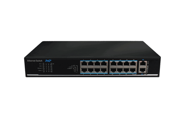 Utepo 16 Port 100M PoE+ Ethernet Switch UTP-1218-PSB150