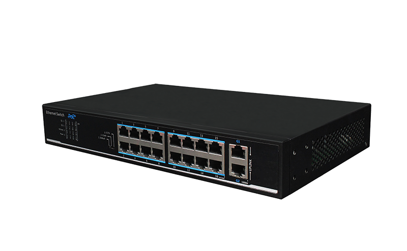 Utepo 16 Port 100M PoE+ Ethernet Switch UTP-1218-PSB150 - Image 2