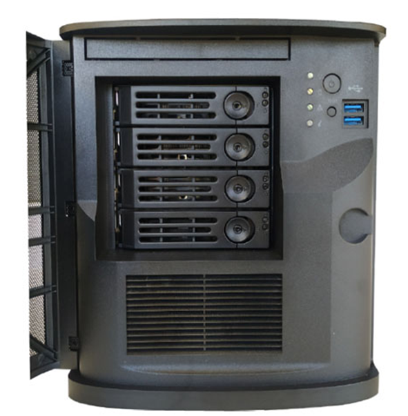 VMS600 Mini Tower 4-Bay VMS Server - Image 2
