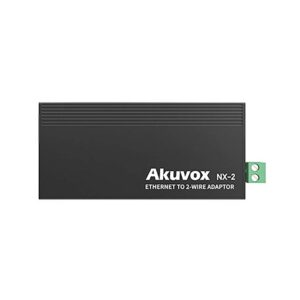 Akuvox Ethernet to 2 Wire Converter PoE Kit