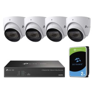 VIGI 4 Channel + 4 Camera Kit